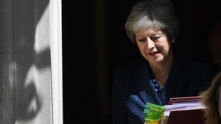 Public support for Theresa May drops to lowest level yet, new poll finds