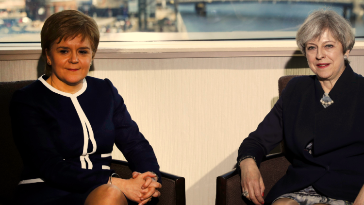 Theresa May tells Nicola Sturgeon: UK is four times more important to Scottish economy than EU
