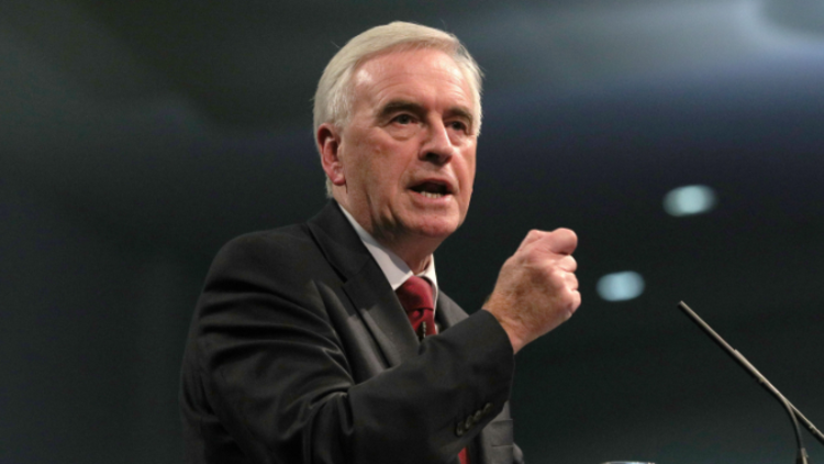 John McDonnell to set out alternative to capitalism on first visit to Davos summit