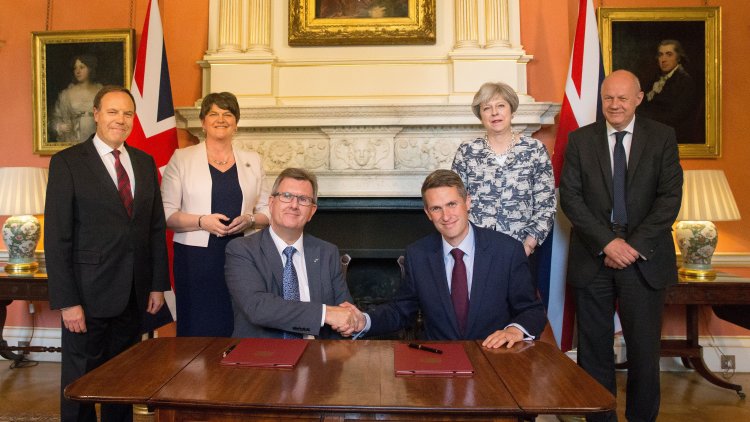 Theresa May faces backlash over £1bn DUP 'bung' to keep her in Downing Street