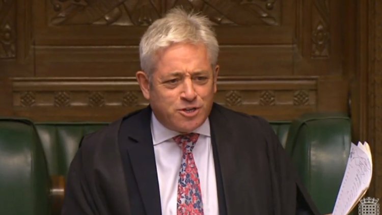 John Bercow tears into government over 'absurd and indefensible' committee wait