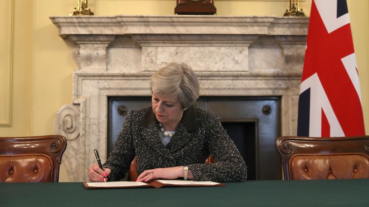 Theresa May spent almost £1000 on safe delivery of Article 50 letter