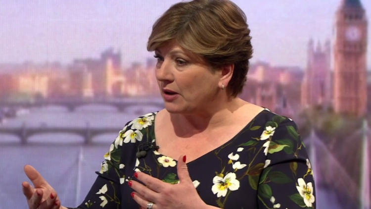 Emily Thornberry calls on Amber Rudd to quit over Windrush scandal