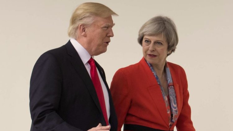 Theresa May urges Donald Trump not to scrap Iran nuclear deal