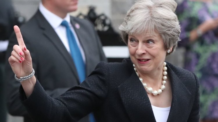 WATCH: Theresa May says food and medicine stockpiling in case of no-deal Brexit should 'comfort' Brits
