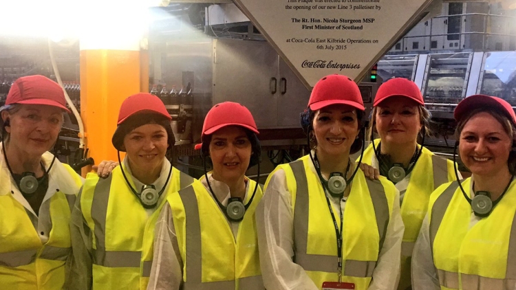 Coca-Cola European Partners invests £2.3m into East Kilbride manufacturing