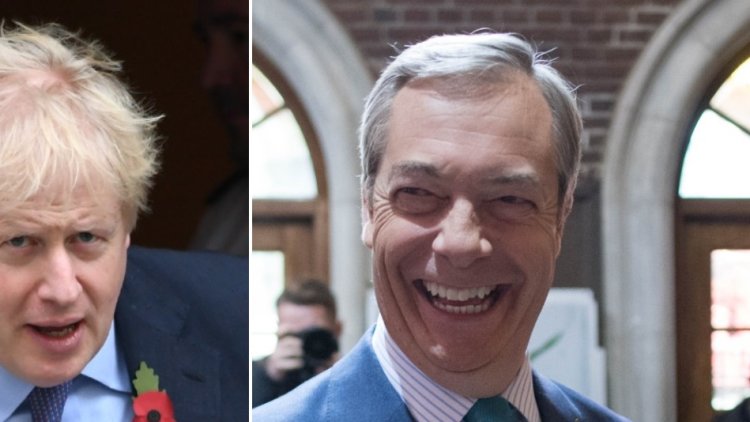 Boris Johnson rules out election pact with Nigel Farage as he defends his ‘proper Brexit’ deal