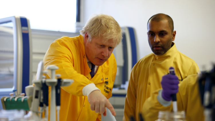 Boris Johnson announces new £46m funding package to develop coronavirus vaccine