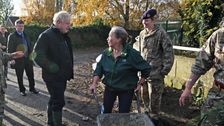 WATCH: Angry residents confront Boris Johnson as he finally visits flood-hit Yorkshire