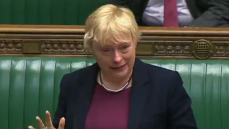WATCH: Angela Eagle breaks down in tears as she tells LGBT protesters 'we aren't getting back in the closet'