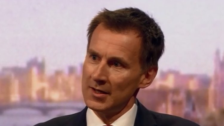 WATCH: Jeremy Hunt warns Brexit could be lost ‘within weeks’ if MPs fail to back Theresa May's deal