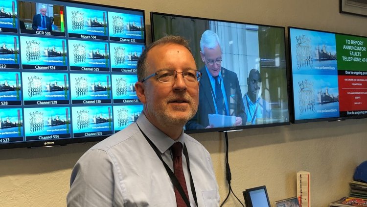 Part of Parliament: John Angeli - Director of Parliamentary Audio/Video