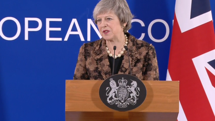 Theresa May insists she has made Brexit progress despite snub by EU leaders