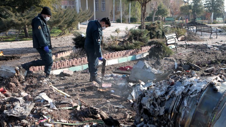 Boris Johnson says 'body of information' suggests Iran shot down Ukrainian jet