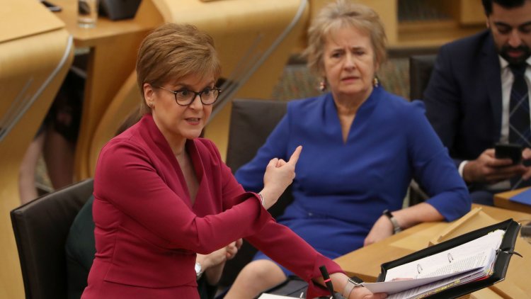 Boris Johnson ‘terrified of Scotland having its say’ claims Nicola Sturgeon
