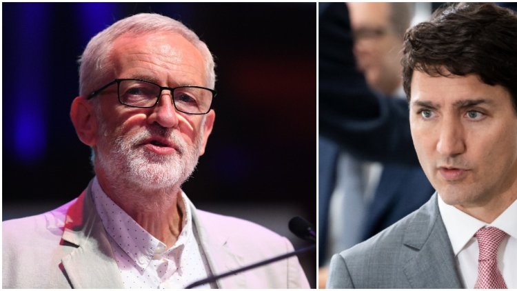 Jeremy Corbyn blasts Canada's Justin Trudeau over 'offensive' brown-face incidents