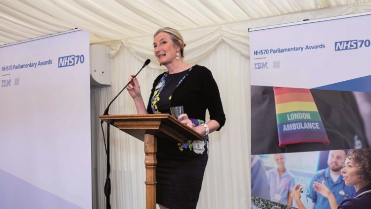 Sarah Wollaston and Simon Stevens on the NHS Parliamentary Awards 2019