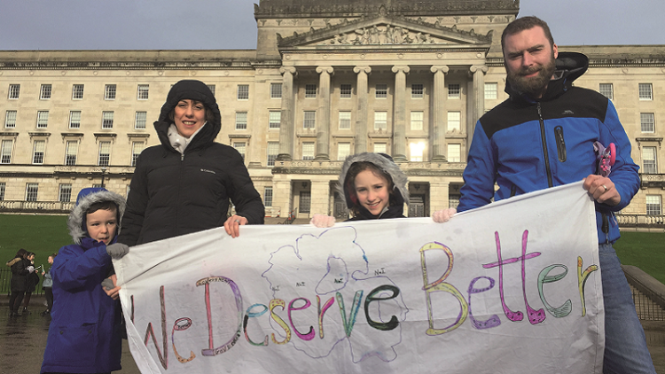 Alf Dubs: Downing Street and Dublin must come together to break Stormont’s political deadlock