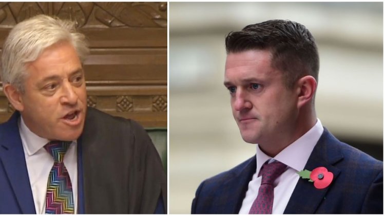 WATCH: Commons speaker John Bercow in furious tirade at 'loathsome, obnoxious, repellent' Tommy Robinson