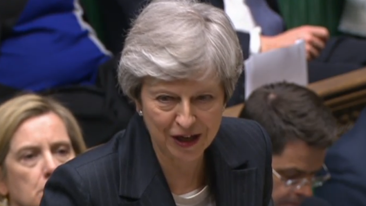 Beleaguered Theresa May begs MPs not to 'duck' their duty by voting down Brexit bill