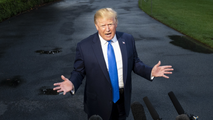 Donald Trump warned NHS 'not for sale' in Brexit trade deal as he jets in to UK for state visit