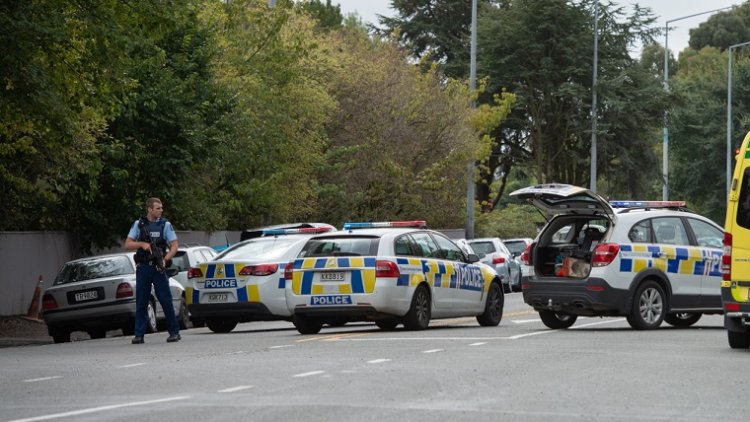 Theresa May calls on social media firms to take down Christchurch mosque attack video