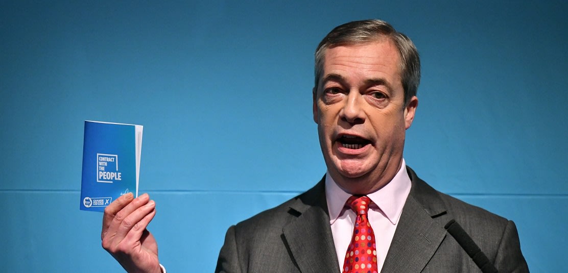 Politics Home | Nigel Farage vows to kickstart 'political revolution' with  pledge to abolish House of Lords and overhaul voting system