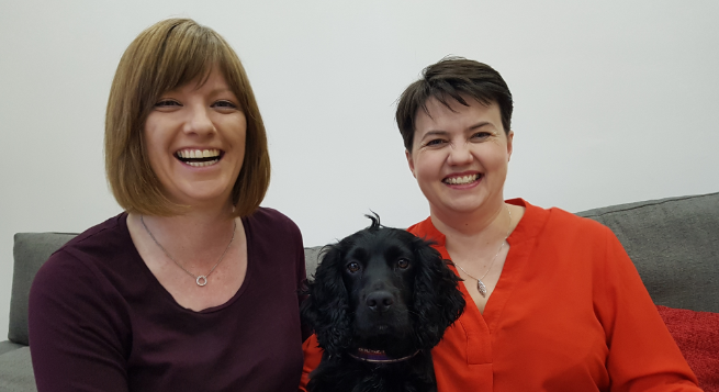 Ruth Davidson and Jen Wilson Ruth Davidson and Jen Wilson