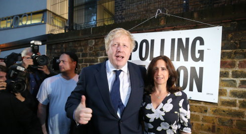 Boris Johnson and wife Marina Wheeler Boris Johnson and wife Marina Wheeler