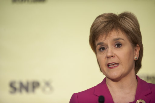 SNP leader Nicola Sturgeon