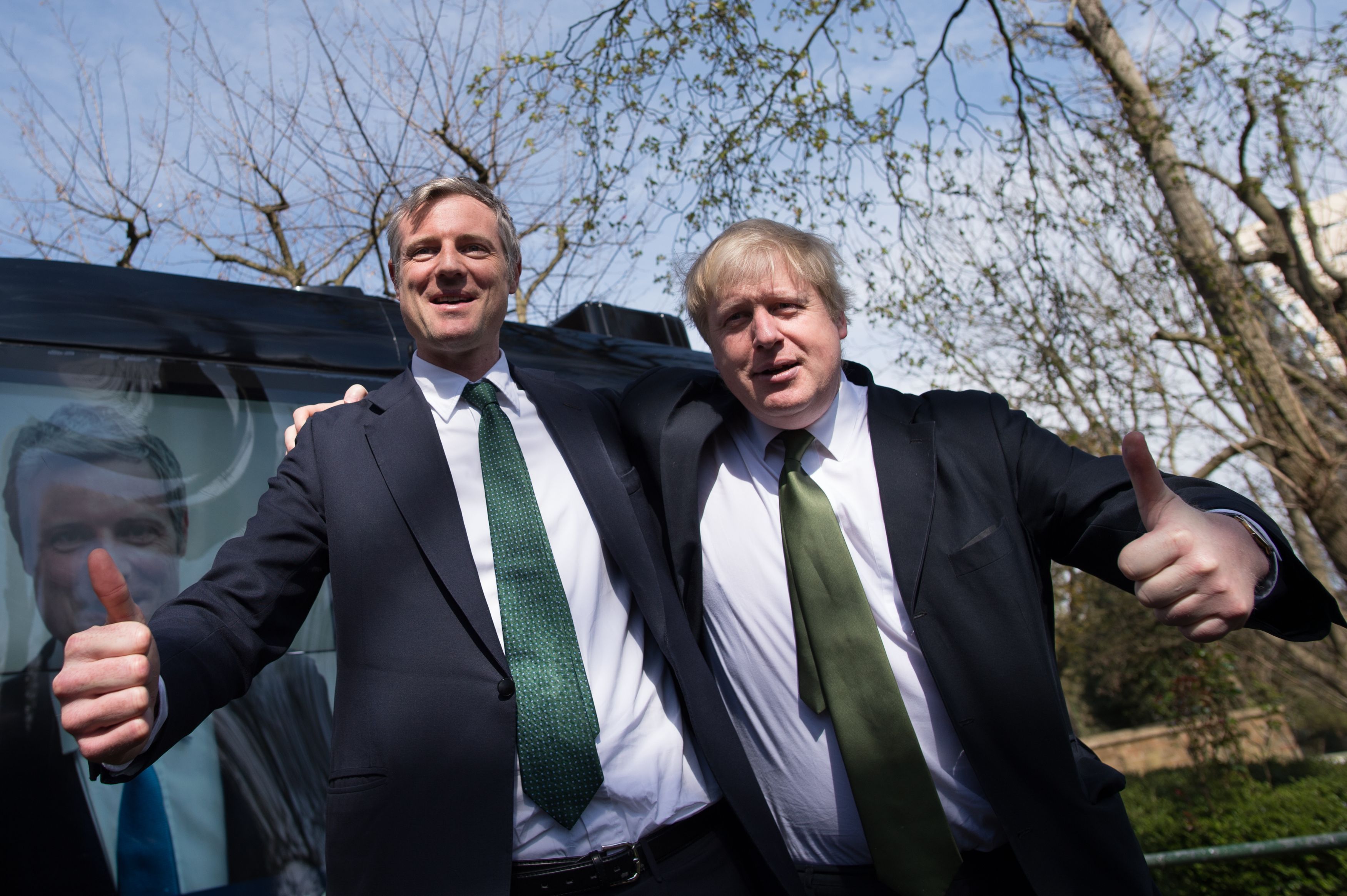 Zac Goldsmith Boris Johnson Zac Goldsmith Boris Johnson