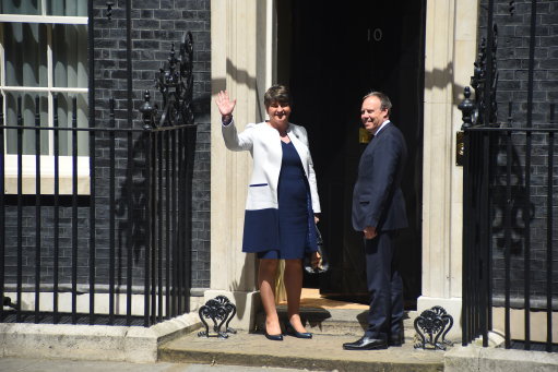 Arlene Foster and Nigel Dodds of the DUP Arlene Foster and Nigel Dodds of the DUP