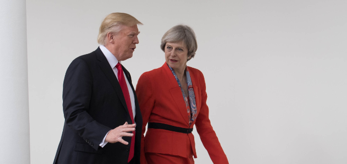 Theresa May Donald Trump Theresa May Donald Trump