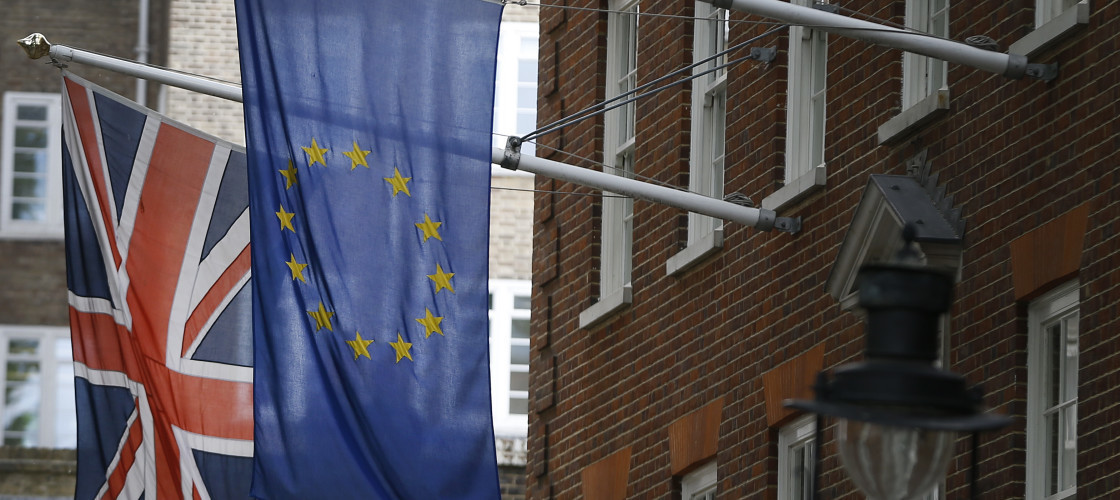 EU UK flags EU FLAGS