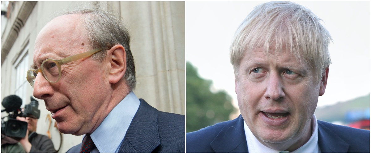 Sir Malcolm Rifkind and Boris Johnson Sir Malcolm Rifkind and Boris Johnson
