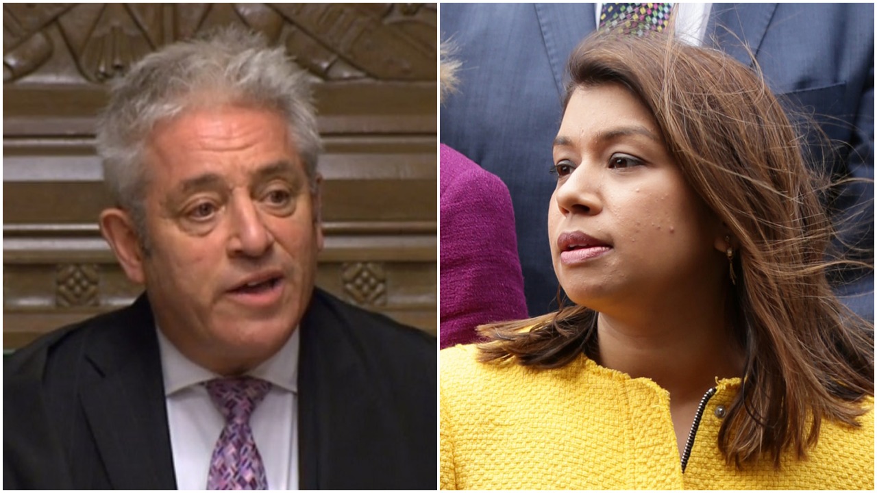 John Bercow and Tulip Siddiq John Bercow and Tulip Siddiq