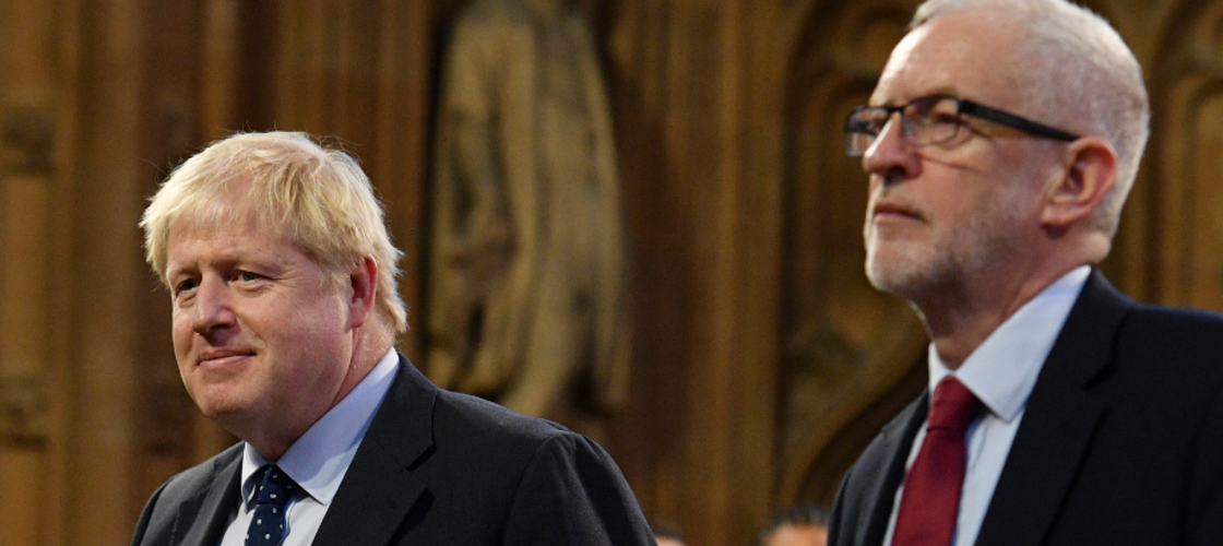 Boris Johnson and Jeremy Corbyn Boris Johnson and Jeremy Corbyn