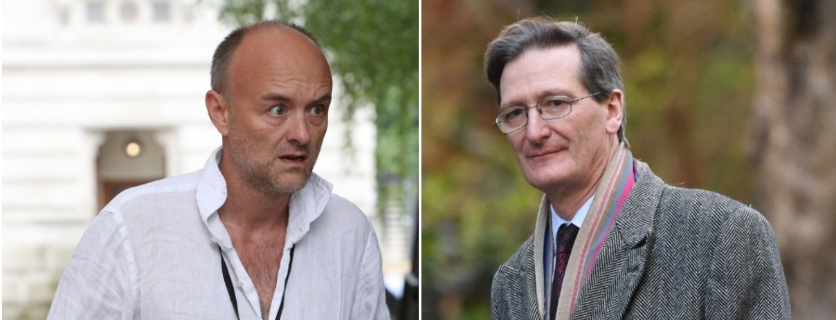 Dominic Cummings and Dominic Grieve Dominic Cummings and Dominic Grieve