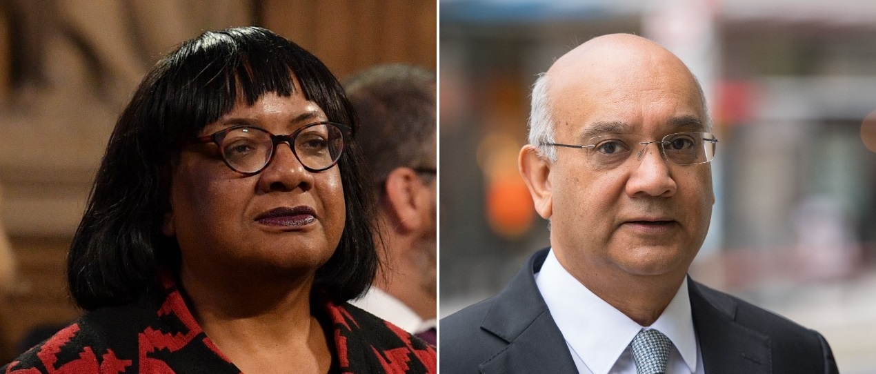 Diane Abbott and Keith Vaz Diane Abbott and Keith Vaz