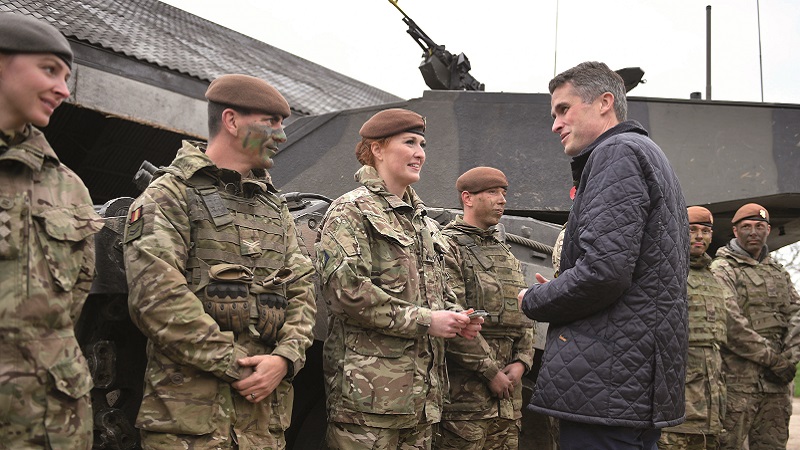 Gavin Williamson has pushed for more money for defence since entering the MoD Gavin Williamson has pushed for more money for defence since entering the MoD