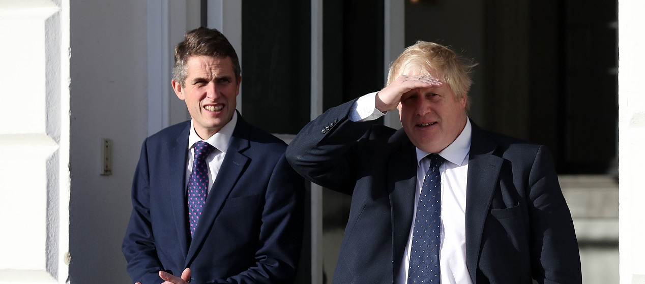 Gavin Williamson and Boris Johnson Gavin Williamson and Boris Johnson