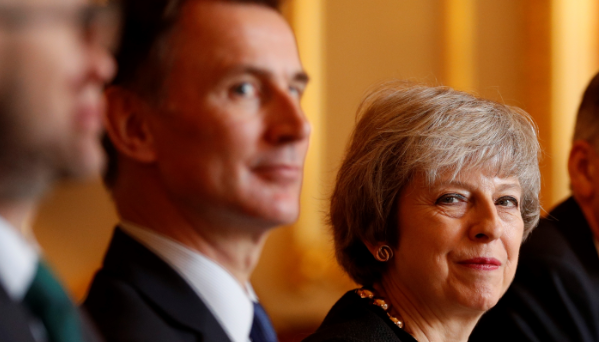 Theresa May and Jeremy Hunt Theresa May and Jeremy Hunt
