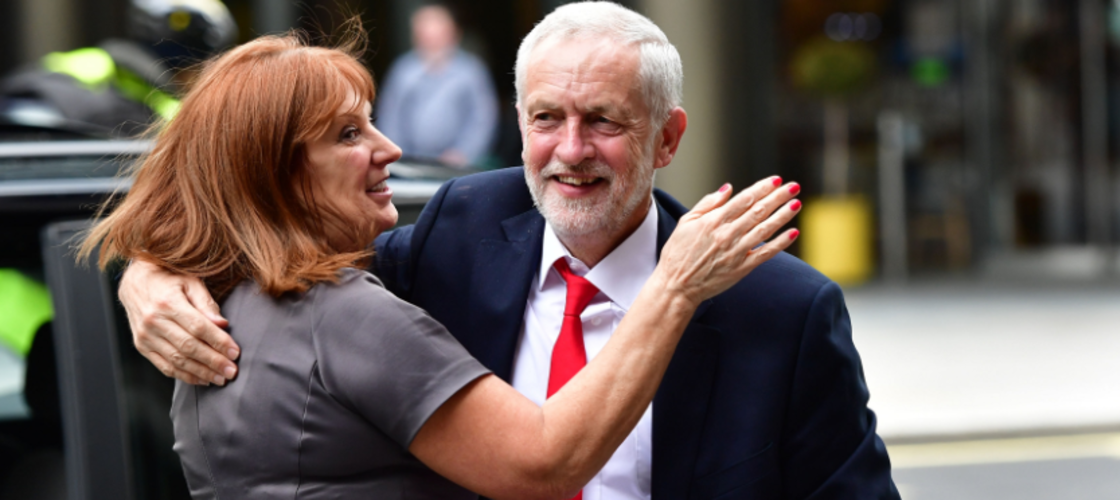 Karie Murphy and Jeremy Corbyn Karie Murphy and Jeremy Corbyn
