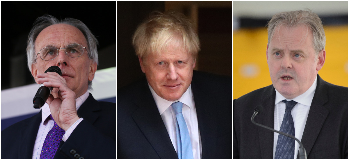 Peter Bone, Boris Johnson, Guto Bebb Peter Bone, Boris Johnson, Guto Bebb