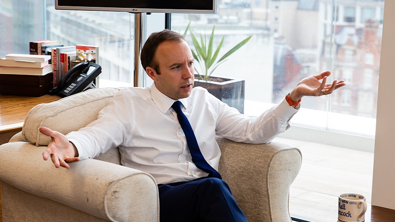 Matt Hancock is running to replace Theresa May as prime minister Matt Hancock is running to replace Theresa May as prime minister
