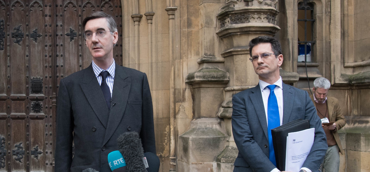 Jacob Rees-Mogg and Steve Baker Jacob Rees-Mogg and Steve Baker