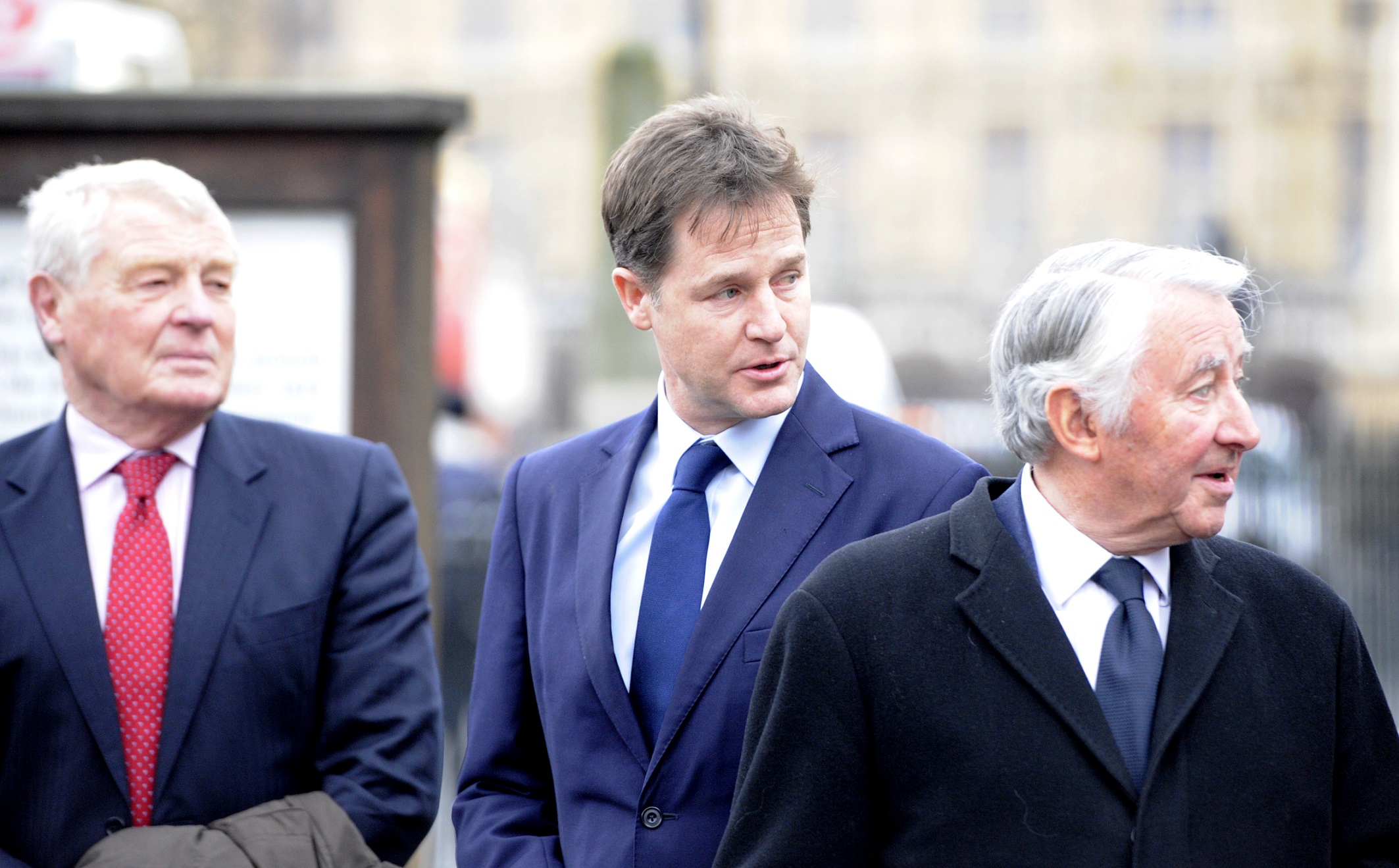 Lord Steel, Nick Clegg, Paddy Ashdown Lord Steel, Nick Clegg, Paddy Ashdown