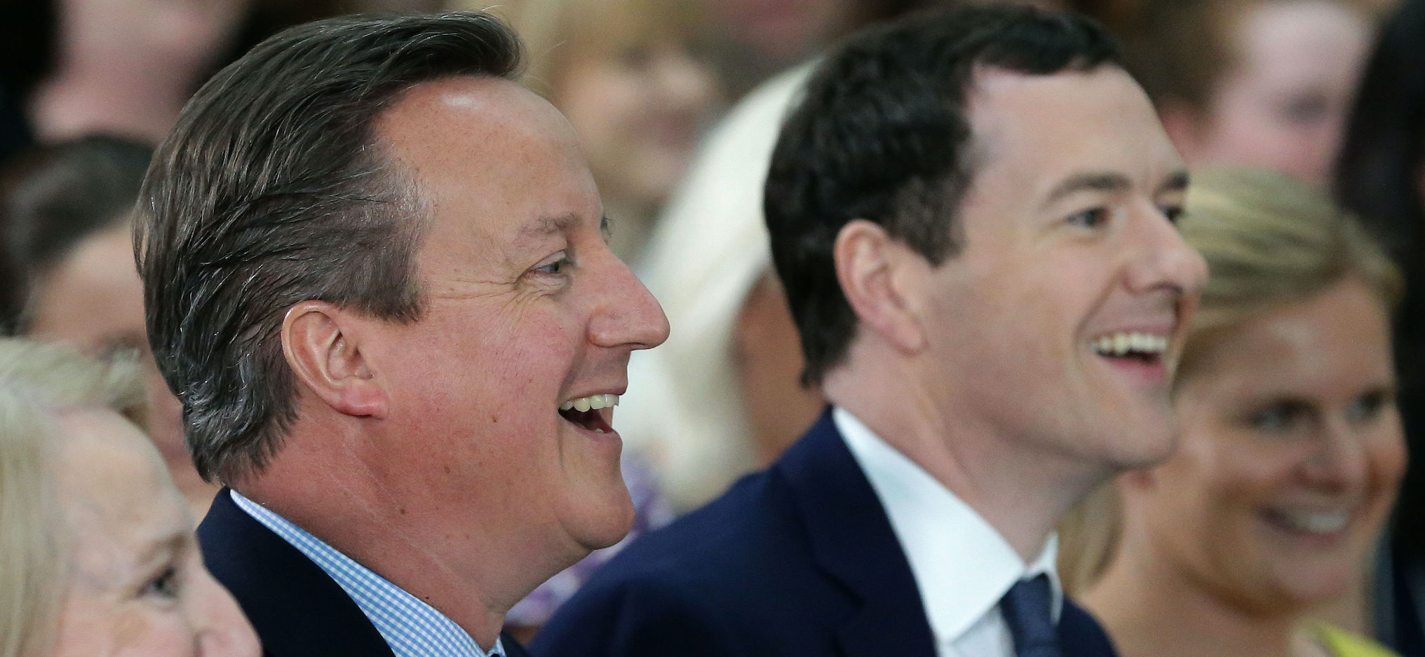 David Cameron and George Osborne David Cameron and George Osborne