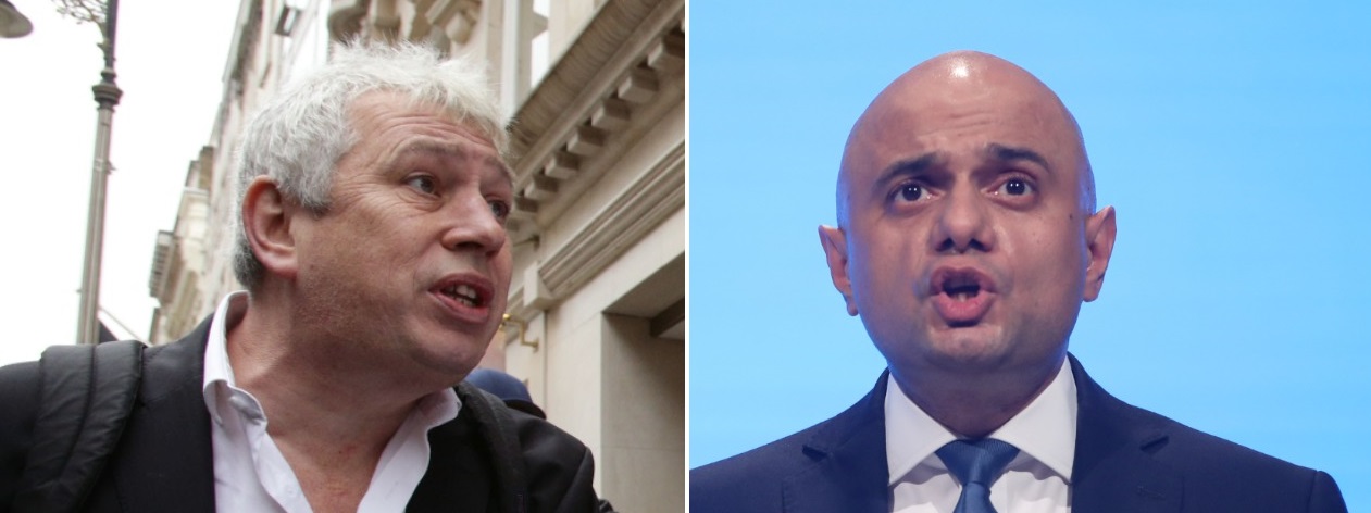 Rod Liddle and Sajid Javid Rod Liddle and Sajid Javid