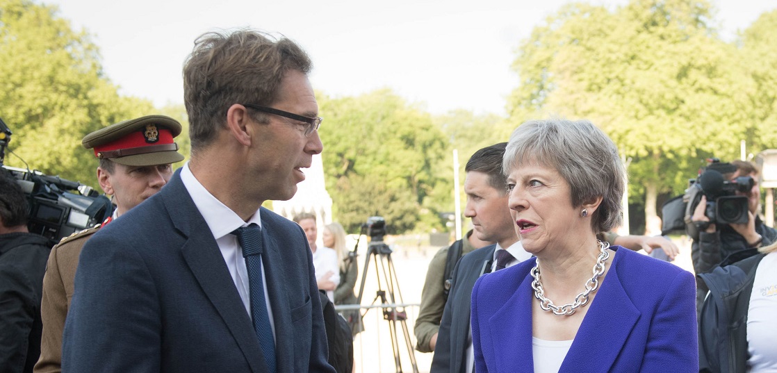 Tobias Ellwood and Theresa May Tobias Ellwood and Theresa May